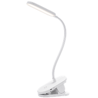 aigostar luz lecturalampara lectura pinza con 360 brazo flexible regulable luz de cama con clip3 modosrecargable usb flexo led escritorio 4000k proteccion ojos colors para leer trabajarblanco