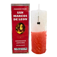 velon ritualizado de san marcos de leon con amuleto amansador y justiciero