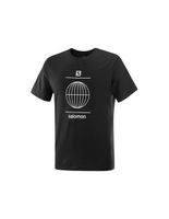 camiseta salomon outlife summer hombre bk