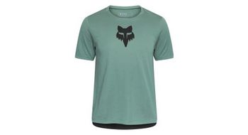 Maillot fox ranger head ninos manga corta verde