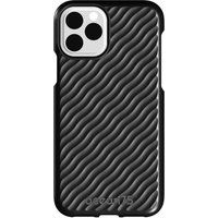 ocean wave iphone 11 pro case - deep black black