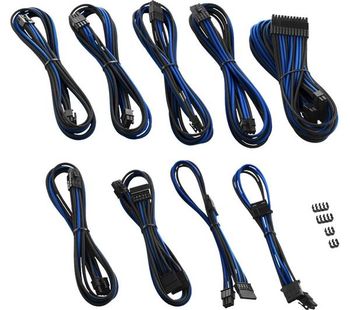 CABLEMOD PRO ModMesh RT-Series ASUS ROG/Seasonic Cable Kit - Black & Blue, Black