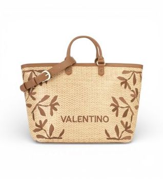 Valentino para mujer. VBS9TG04PAG Bolso Shopper beige (OSFA), Casual, Poliuretano
