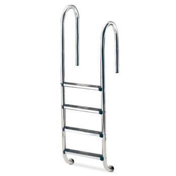 Escalera Muro Asimétrica De 5 Peldaños En Acero Inoxidable Aisi-304