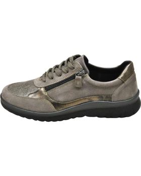 de LUMEL - DEPORTIVO CON CORDONES Y CREMALLER LATERAL PARA PLA TAUPE 4046-0026-OXIDO PARIS