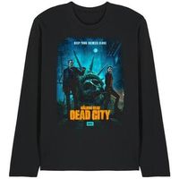 the walking dead camiseta manga larga dead city para mujer
