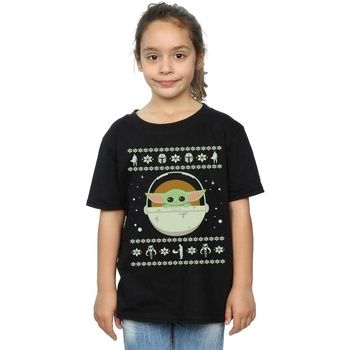 Disney Camiseta The Mandalorian The Child para niña