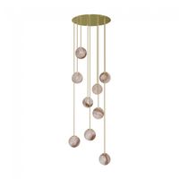 lampara colgante royal 9 luces
