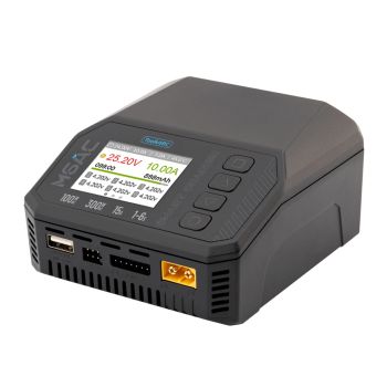Toolkitrc M6AC AC 100W DC 300W 15A con pantalla LCD IPS de 2.0 pulgadas,cargador y descargador equilibrador para batería