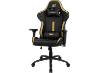 silla gaming - drift dr350 polipiel reposabrazos 4d ruedas silenciosas inclinacion dorado