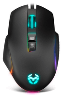 raton krom keos gaming rgb 6400dpi negro