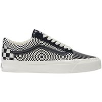vans zapatillas skate baskets old skool cuir para hombre