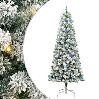 Árbol De Navidad Artificial Con Ramas Articuladas 240 Cm Pvc