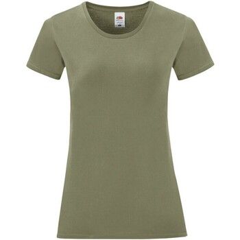 Fruit Of The Loom Camiseta Iconic 150 para mujer