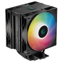 deepcool ag400 digital plus argb ventilador cpu doble 120mm negro