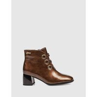 rockaway botines botin 85028c marron para mujer
