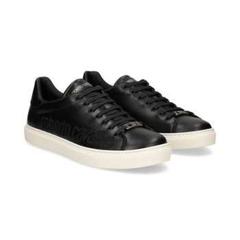 Roberto Cavalli Zapatillas Hombre - Negro Talla 43