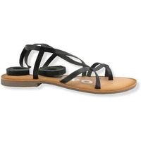gioseppo chanclas claverack sandalo gladiator infradito black 58494 para mujer