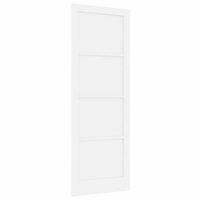 puerta interior blanco 83 x 232 cm madera contrachapada vidaxl