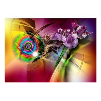 Papel Pintado 3d - Magic Light Of Colors (200x140 Cm)