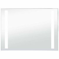 espejo decorativo  espejo de pared de bano con led 100x60 cm