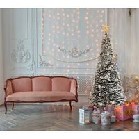 arbol navidad plegable rose home 180 cms bolas color plata