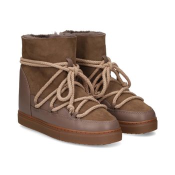 Inuikii Botines Planos Mujer - Gris Talla 37