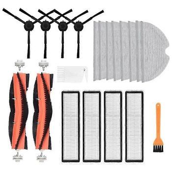 Cepillo Principal Desmontable, Filtro Hepa, Cepillos Laterales, Paño De Fregona Para Aspiradora Xiaomi Dreame D9 L10 Pro.