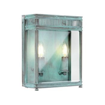Aplique de pared de exterior holborn (2 luces)