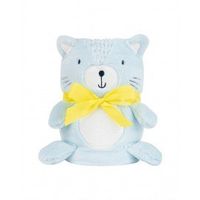 manta de bebe bordado 3d cat