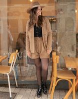 celeste chaqueta hellebore para mujer