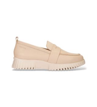 Wonders para mujer. A-4410 Mocasines Wild beige (36), Plano, Ninguno, Casual