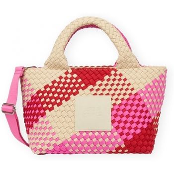 Verb To Do Bolso de mano Amelia Life Is Simple Bag - Pink/Red/Beige para mujer