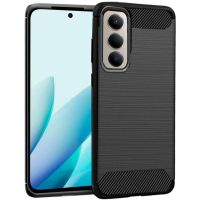 funda para movil cool carbon antigolpes silicona negra ligera para xiaomi redmi 1515 5g