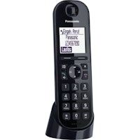 Panasonic KX-TGQ200 teléfono IP Negro Terminal inalámbrico LCD 4 líneas