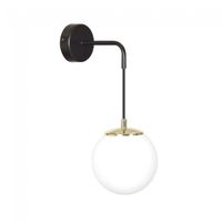 aplique de pared signo negro