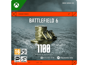 Xbox Series X S 1100 Monedas de Battlefield para Battlefield™ 6 (Código descarga) (*Juego base se vende por separado)