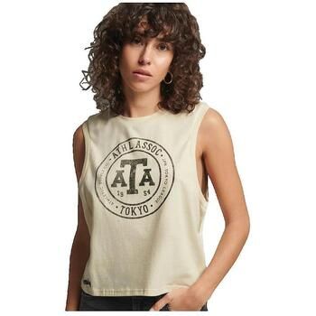 Superdry Camiseta tirantes Débardeur Vintage Collegiate para mujer