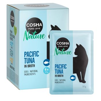 Cosma Nature 36 x 50 g en bolsitas - Megapack Ahorro - Atún del Pacífico
