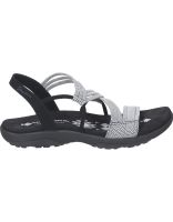 sandalias color negro de comodo skechers 41180-bkw 40