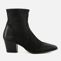dune london womens pastern suede western boots - uk 8