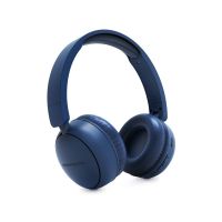 energy sistem radio color auriculares inalambricos con radio fm azules