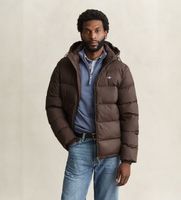 gant para hombre 7006661 chaqueta active marron oscuro m negro deportivo poliester reciclado