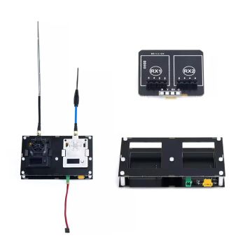 Módulo transmisor Receptor Placa de diversidad dual 915MHz/2.4GHz RX y TX para accesorios de dron quadcopter RC FPV