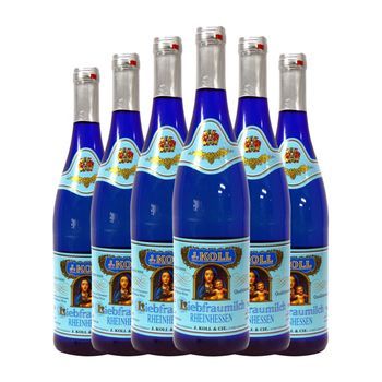 J. Koll & Cie Vino Blanco Liebfraumilch Rheinhessen Mosel 75 Cl 9.5% Vol. (pack De 6 Unidades)