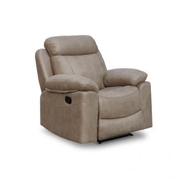 Sillón Relax Con Reposapiés Elevable 106 Cm Nellie Cemento 106 X 102 X 96 Cm