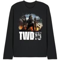 the walking dead camiseta manga larga tv31381 para hombre