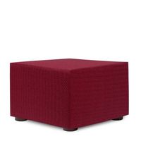 funda protectora puf premium jaz 60 x 60 burdeos