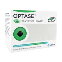 optase tea tree oil lid wipes