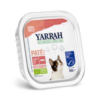yarrah organic tray - saver pack - pate salmon with organic seaweed 12 x 100g